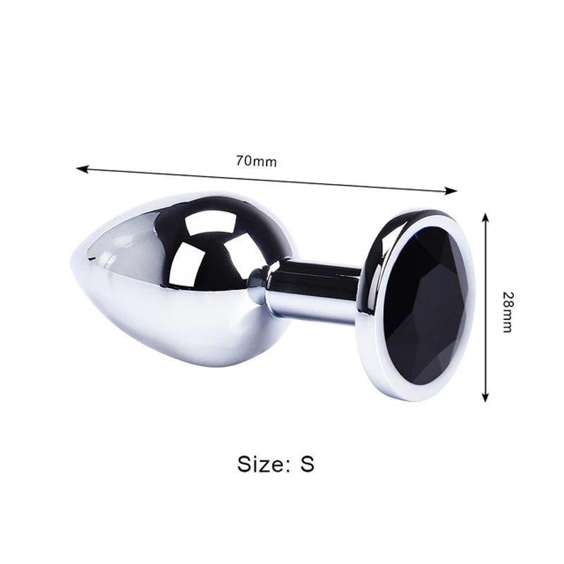 Anal plug Butt plugs anal sleeve dongle anal phalos for anal proleurre metal vibrating analnach tube Toys for adults Anal toys