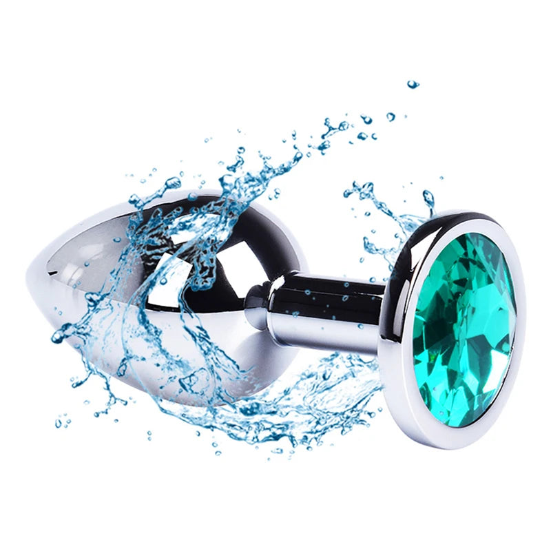 Anal plug Butt plugs anal sleeve dongle anal phalos for anal proleurre metal vibrating analnach tube Toys for adults Anal toys