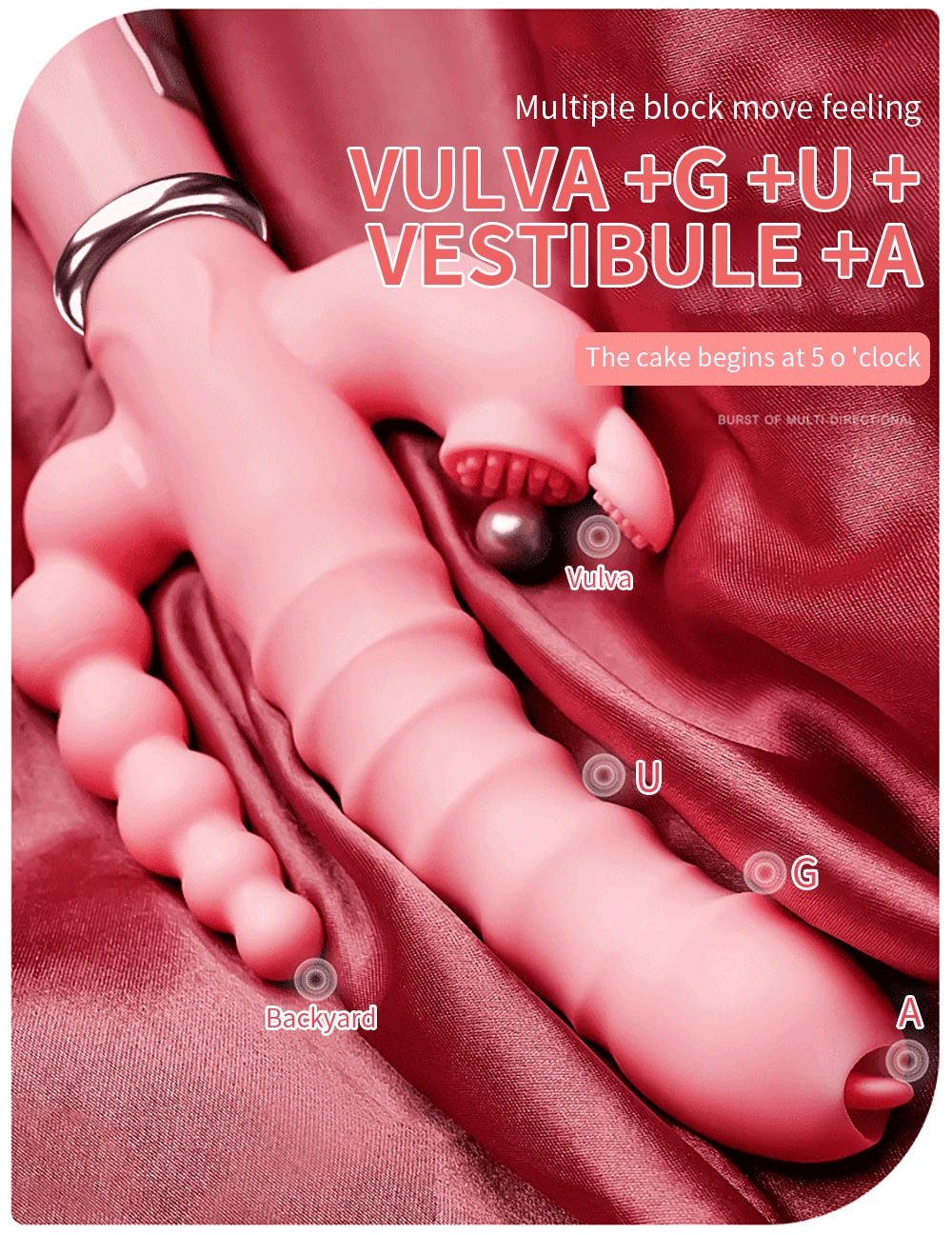 3 in 1 Vibrators for Women 12 Mode Vibrating Anal Tongue Licking Clitoris Stimulator G spot Massager Erotic Sex Toys for Women