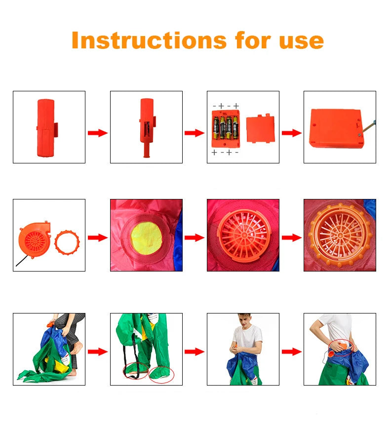 HOT Anime Dinosaur Inflatable Costume Party Mascot Costumes Suit Disfraz Cosplay Halloween Costumes For Adult Kids Dress