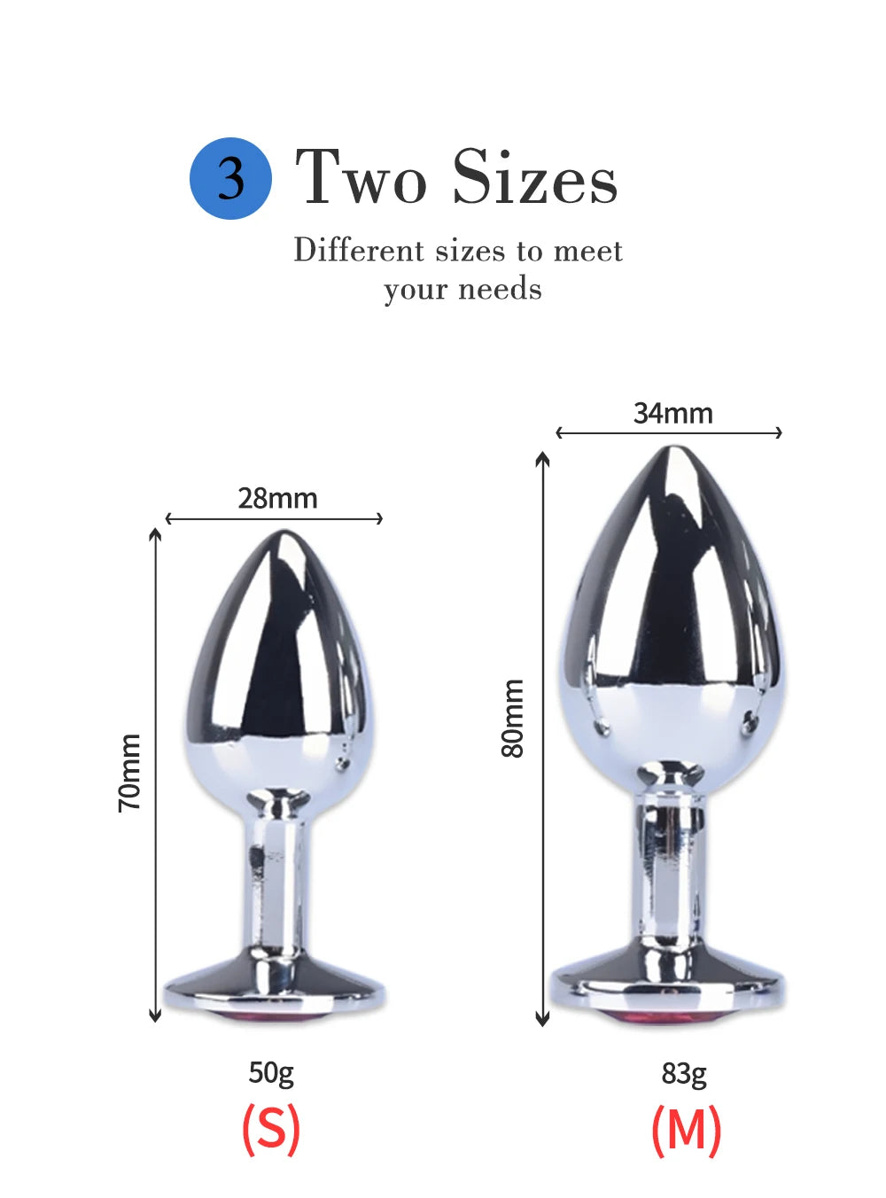 Anal plug Butt plugs anal sleeve dongle anal phalos for anal proleurre metal vibrating analnach tube Toys for adults Anal toys
