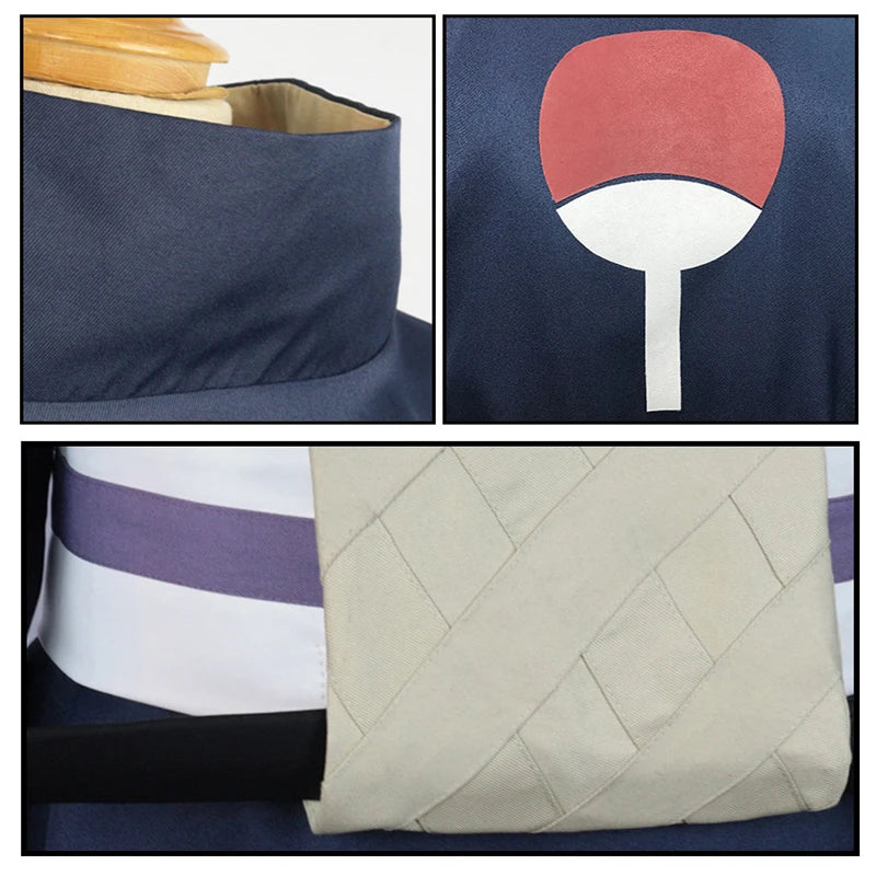 Uchiha Obito Anime Cosplay Costumes Halloween Costumes For Women Men Japanese Robe Kimono Performance Festival