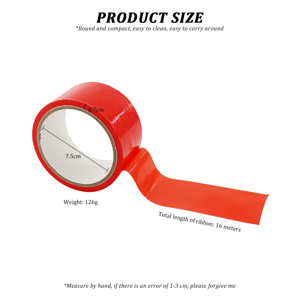 EXVOID Restraint Erotic Tape Foreplay Static Flirting SM Fetish BDSM Slave Adult Games Bondage Tape Sex Toys For Couples