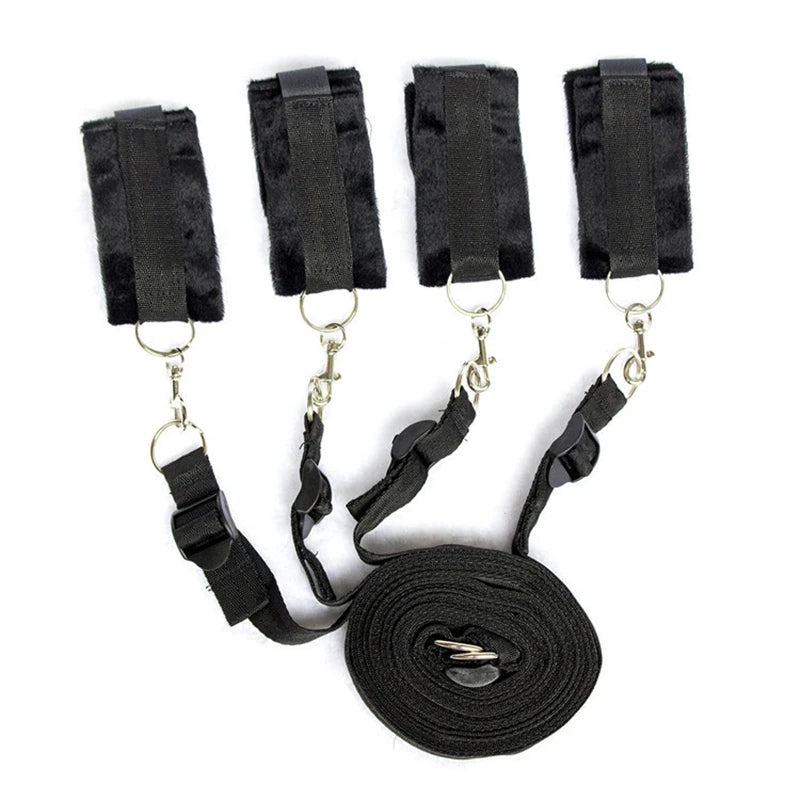 Sex Toys For Women Couples Under Bed BDSM Bondage Gear Restraint Slave System Fetish Adult Games Set Ankle Cuffs Sex Products