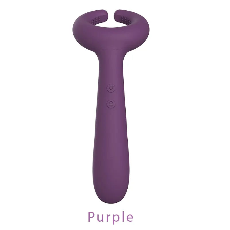 3 Motors Powerful Vibrators for Couples G-Spot Stimulator Men Penis Ring Female Vagina Anal Masturbator Adult Sex Toys for Woman