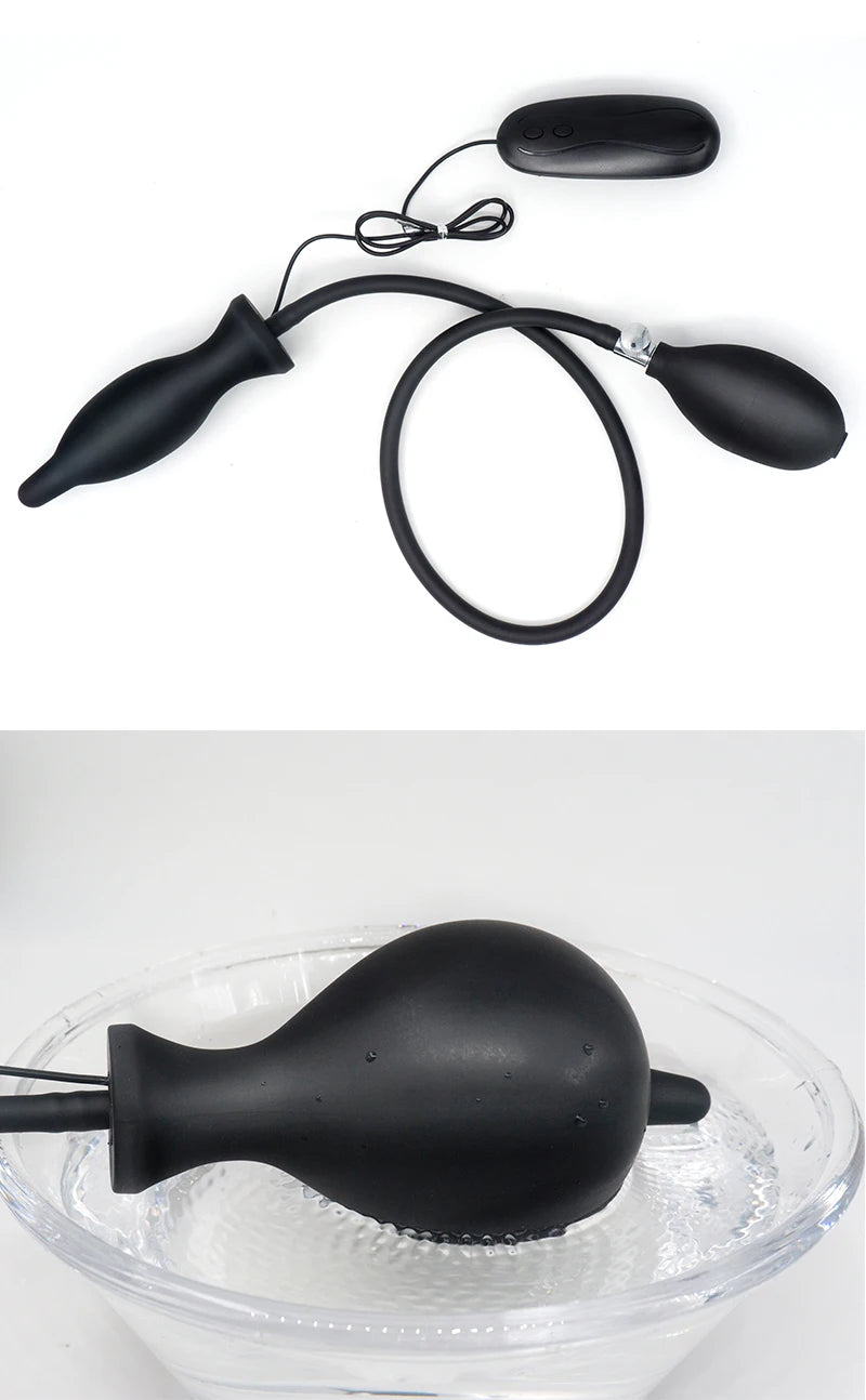 Max 10cm Super Large Inflatable Huge Dildo Pump Vibrating Big Anal Balls Butt Plug Dilator Vibrator Sex Toys For Women Men Gay