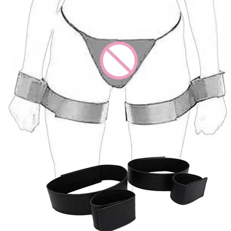 Adult Games Erotic Couples No Vibrators BDSM Bondage Restraints Fetish Slave Handcuffs & Ankle Cuffs Sex Toys For Women Sex Shop