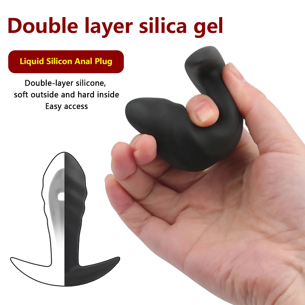 Inflatable Pump Anal Plug Silicone Super Big Butt Plug Dildo Prostate Massager Anus Extender Dilatador Sexules Toy for Women Man