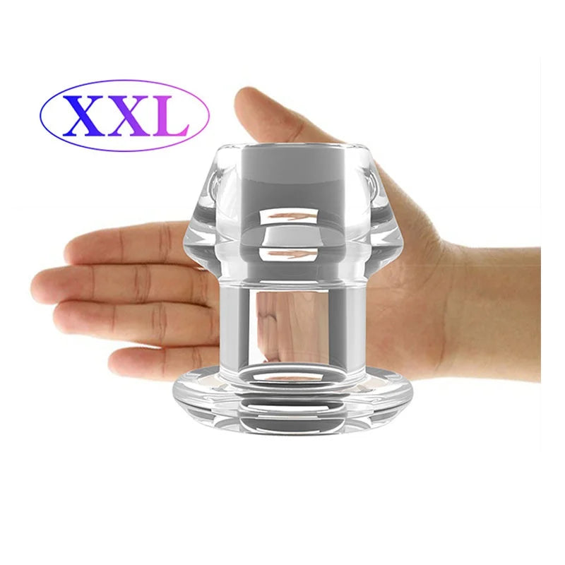 Huge Hollow Tunnel Butt Plugs And Tunnels Big Plug Anal Sex Toys For Woman Dilatador Gay Ass Men Adults Anus Cleaning Erotic