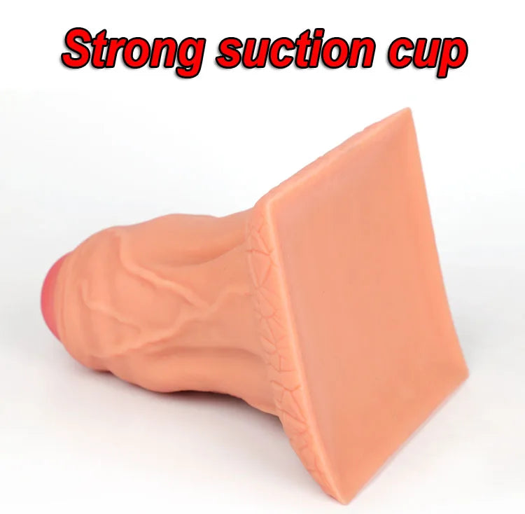 Huge Anal Plug Soft Silicone Anus Expansion Dildo Butt Plug Vagina Stimulation Prostate Massage Anal Sex Toys For Men Women Gay