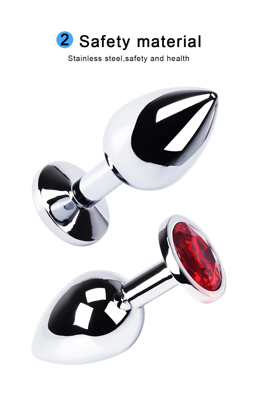 Anal plug Butt plugs anal sleeve dongle anal phalos for anal proleurre metal vibrating analnach tube Toys for adults Anal toys
