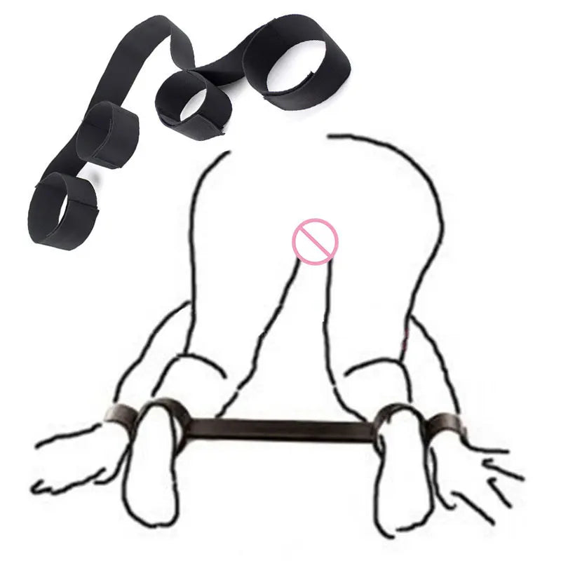 Adult Games Erotic Couples No Vibrators BDSM Bondage Restraints Fetish Slave Handcuffs & Ankle Cuffs Sex Toys For Women Sex Shop