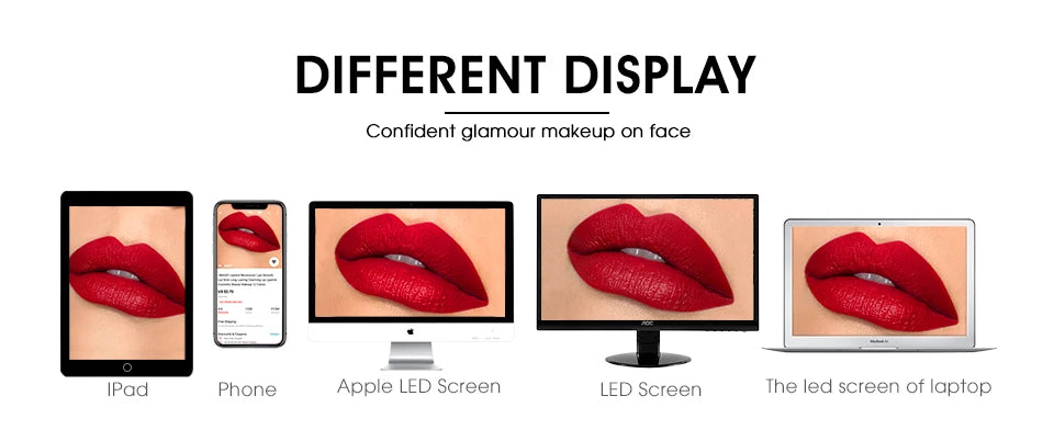 IMAGIC 1pcs matte  Sexy 28 color Matte Lipstick lipgloss Waterproof Long Lasting Gloss Beauty makeup lip gloss fashion lip