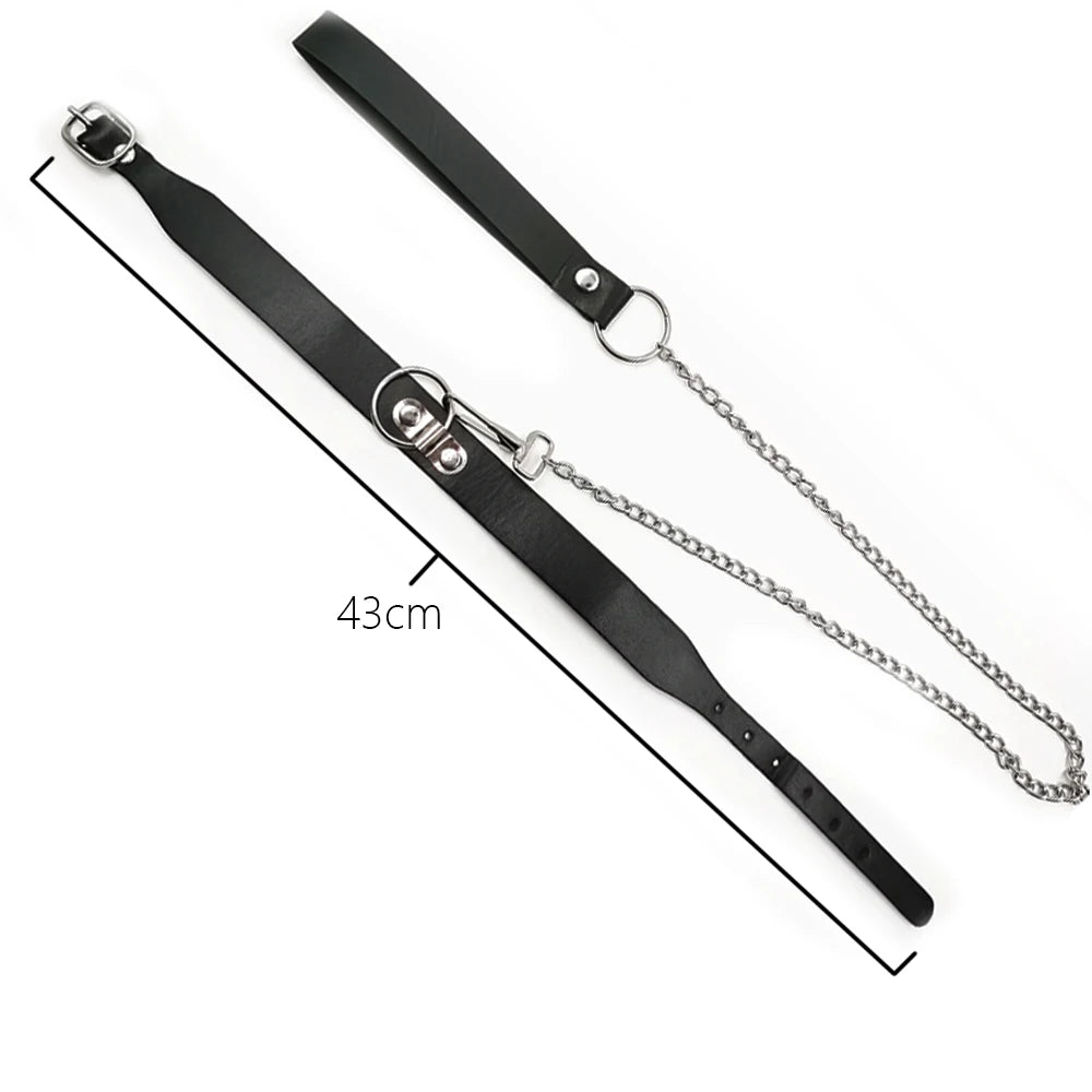 Adult No Vibrator BDSM Bondage Slave Erotic Sex Toys For Woman Couples Leg Open Restraints Neck Handcuffs Ankle Cuff Straps Shop