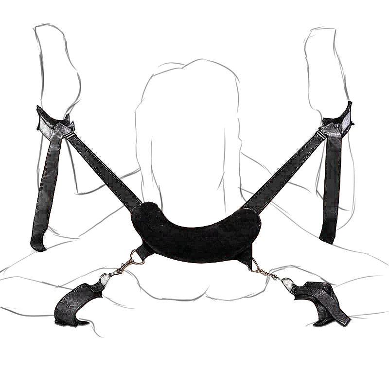 Erotic Women Restraint Strap Sex Tools Bondage Gear Sex Toys For Couples Bdsm Slave Handcuffs & Open Leg Accessoires Sex Shop