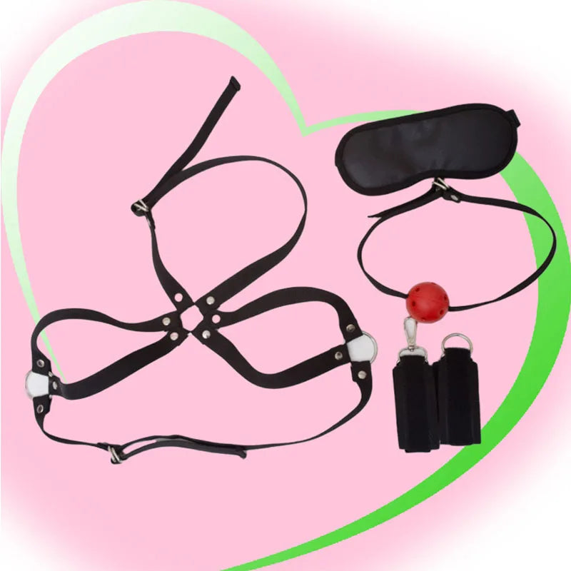Adult Games Erotic Couples No Vibrators BDSM Bondage Restraints Fetish Slave Handcuffs & Ankle Cuffs Sex Toys For Women Sex Shop