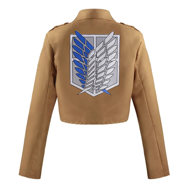 Cosplay Anime Levi Ackerman Mikasa Ackerman Cosplay Costume Eren Jaeger Outfits Hange Zoe Cosplay Costume AOT Full Set