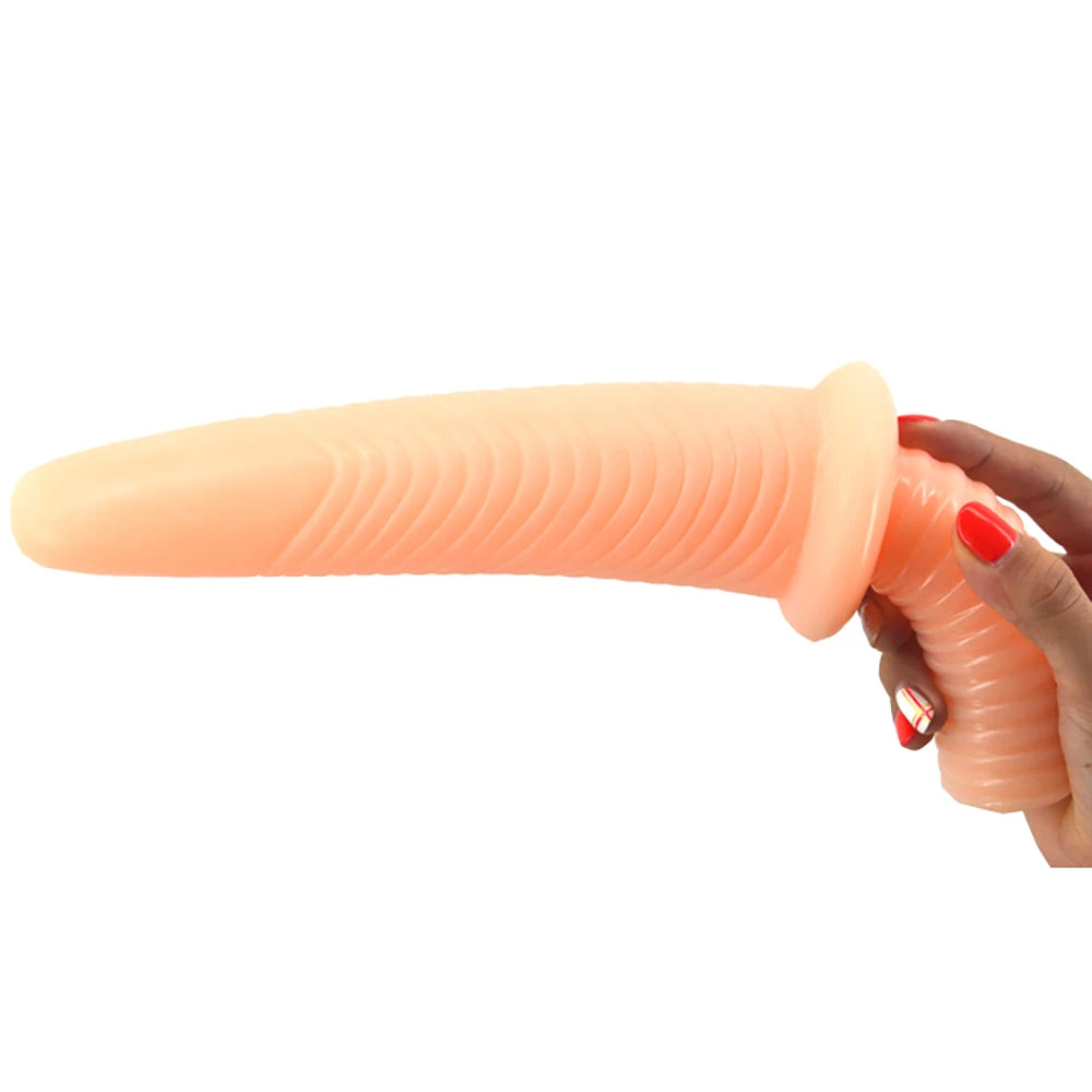 31mm Screw Sword PVC Anal Plug Dildo Women Masturbator Handle-Bar Soft Vagina Anus Prostate Orgasm Sex Toys for Lesbian Gay Men