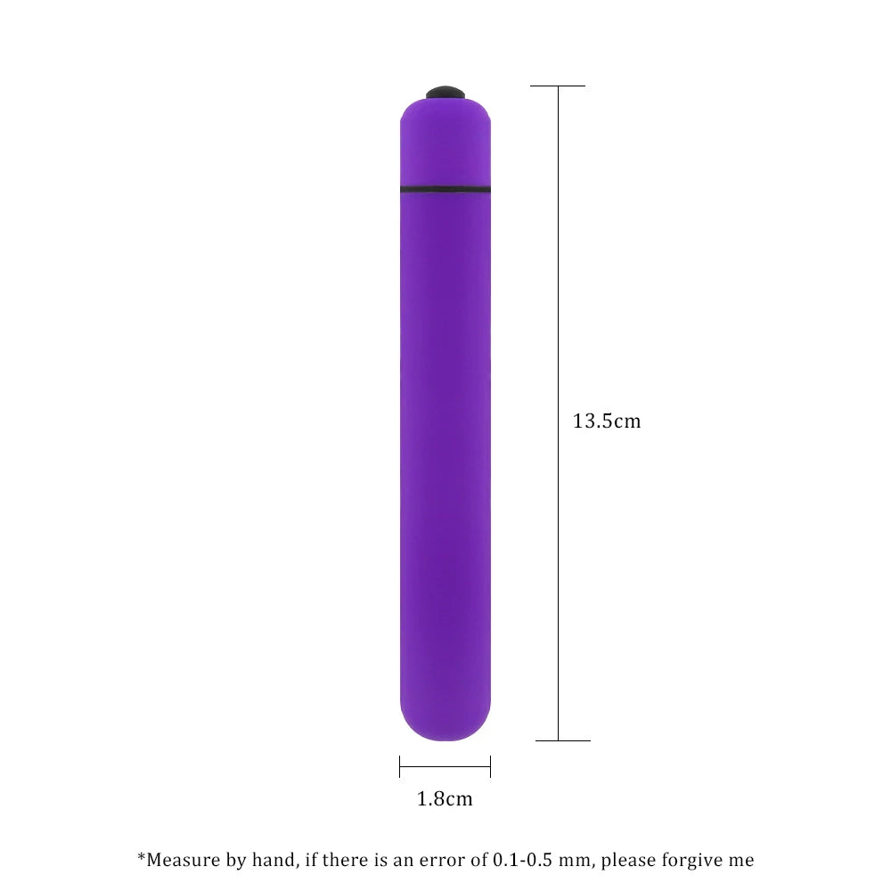 Long Bullet Vibrators Portable Female Masturbator G Spot Massager Dildo Vibrators AV Stick Adult Sex Toys for Women Sextoys