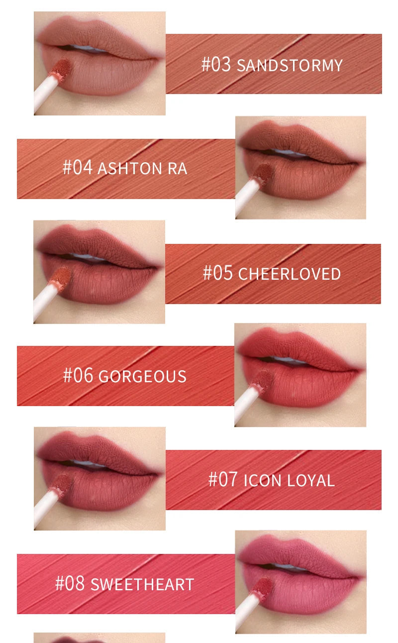 IMAGIC matte 28 color Sexy Matte Lipstick lipgloss Waterproof Long Lasting Gloss Beauty makeup lip gloss fashion lip