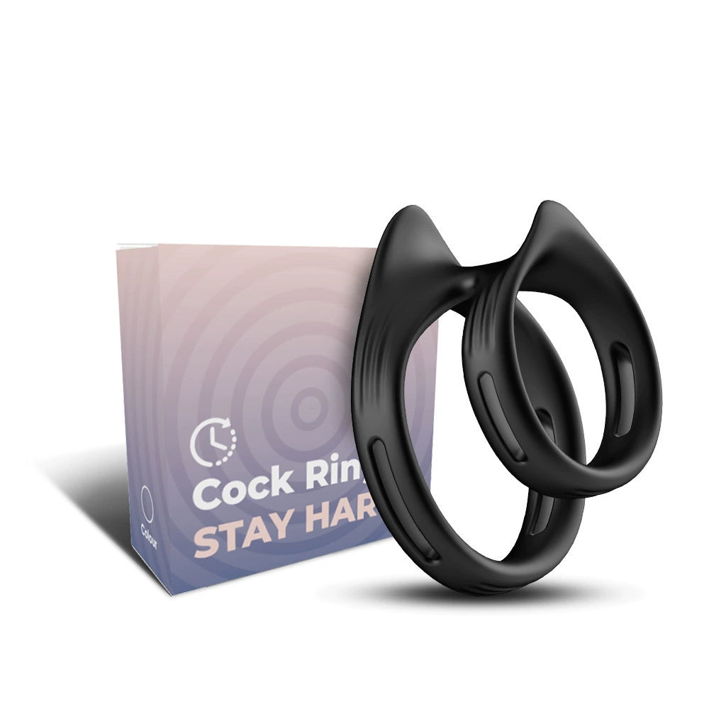 Men's Horseshoe Ring Men's Silicone Lantern Ring Soft Rubber Ring Couple's Product Adult Supplies Y Ring Lasting Retention