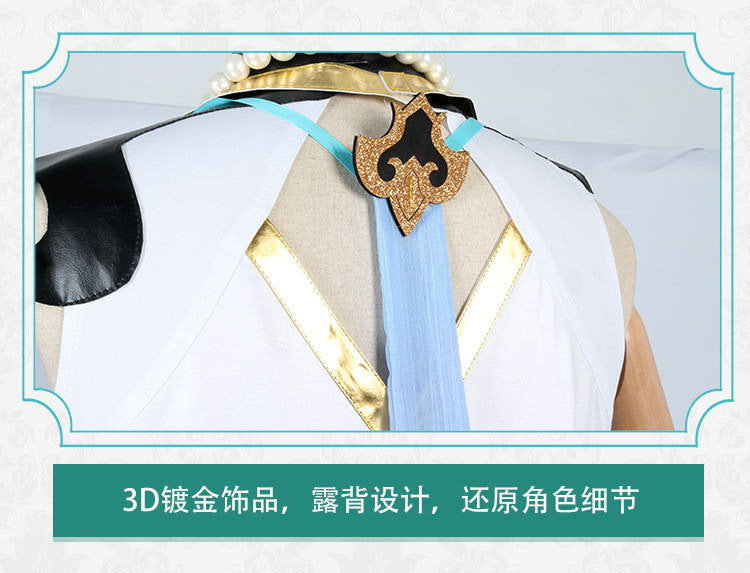 Xiao Cosplay Costume Cosplay Anime Xiao Full Set Xiao Wig Mask Tattoo Sticker for Halloween Outfits