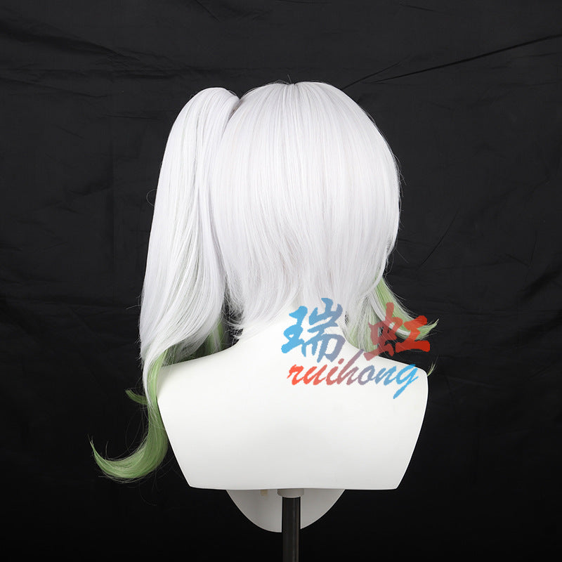 Nahida Cosplay Costume Lesser Lord Kusanali Full Set Dress Ears Wig Nahida outfits for Comic Con