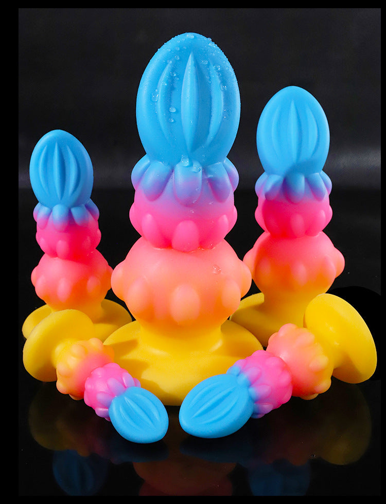Huge Dragon Monster Dildo Penis Anal Plug Colorful Sex Toy Adult G/P Spot Stimulator Vaginal/Anus Massage Butt for Women Men