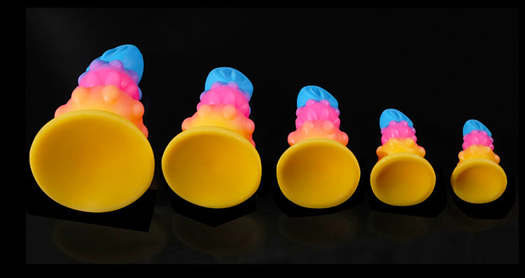 Huge Dragon Monster Dildo Penis Anal Plug Colorful Sex Toy Adult G/P Spot Stimulator Vaginal/Anus Massage Butt for Women Men