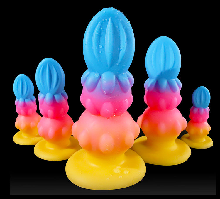 Huge Dragon Monster Dildo Penis Anal Plug Colorful Sex Toy Adult G/P Spot Stimulator Vaginal/Anus Massage Butt for Women Men