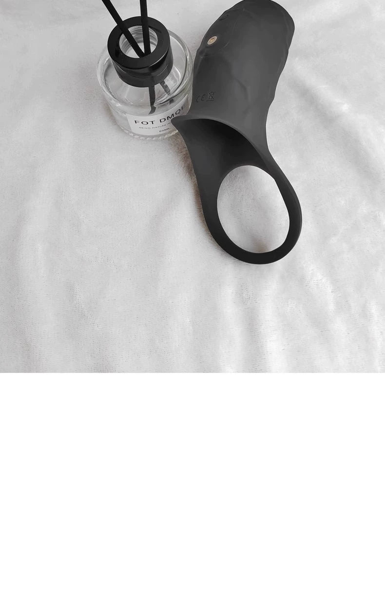 Ding Ding Set Horseshoe Ring Fun Ring Set Extended Wear Vibration Charging Electric Couple Co-Shock House Affairs Foreplay into the Body