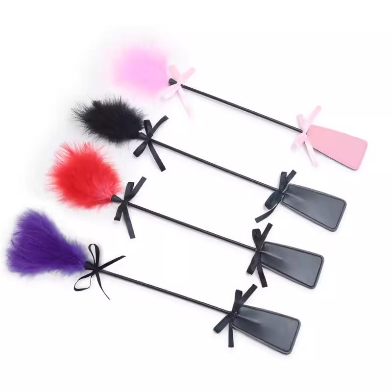 [Aholic Sink] a Variety of Chicken Feather Ostrich Feather Stick Scratch an Itch Funny Cat Toy Stick