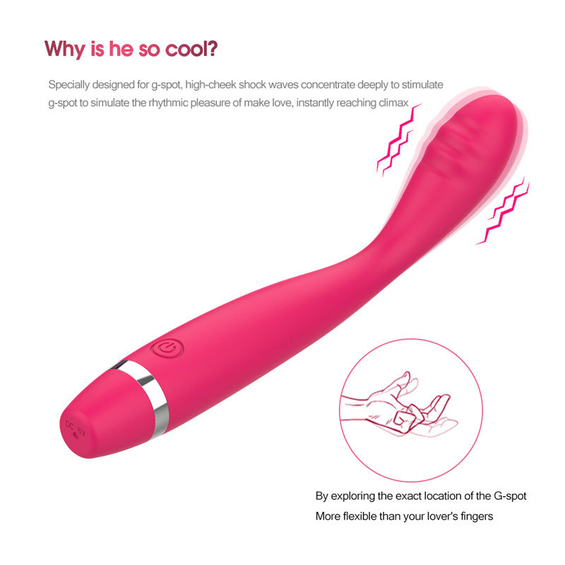 Finger Dildo Vibrator for Women 10 Powerful Vibration Mode Clitoral G Spot Stimulation Massager Vagina Masturbator Adult Sex Toy