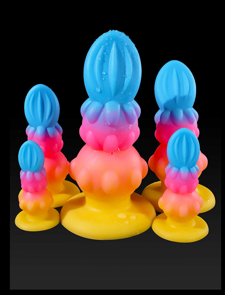 Huge Dragon Monster Dildo Penis Anal Plug Colorful Sex Toy Adult G/P Spot Stimulator Vaginal/Anus Massage Butt for Women Men
