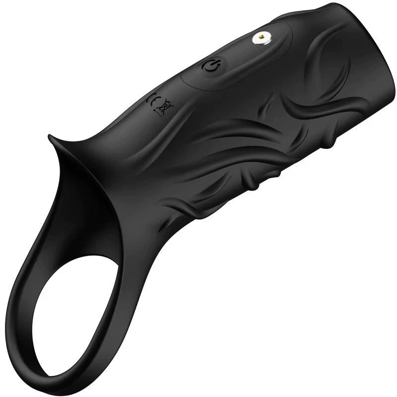 Ding Ding Set Horseshoe Ring Fun Ring Set Extended Wear Vibration Charging Electric Couple Co-Shock House Affairs Foreplay into the Body
