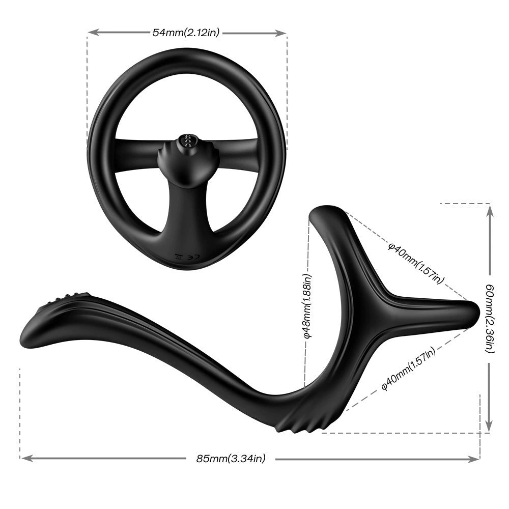 Men's Horseshoe Ring Men's Silicone Lantern Ring Soft Rubber Ring Couple's Product Adult Supplies Y Ring Lasting Retention