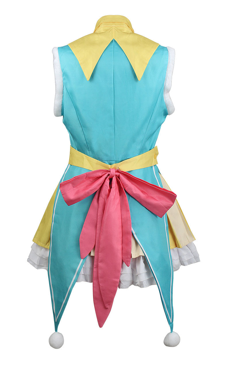 Kusanagi Nene Cosplay Costume Women Cute Costume Idol Nene Dress Headwear For Comic Con