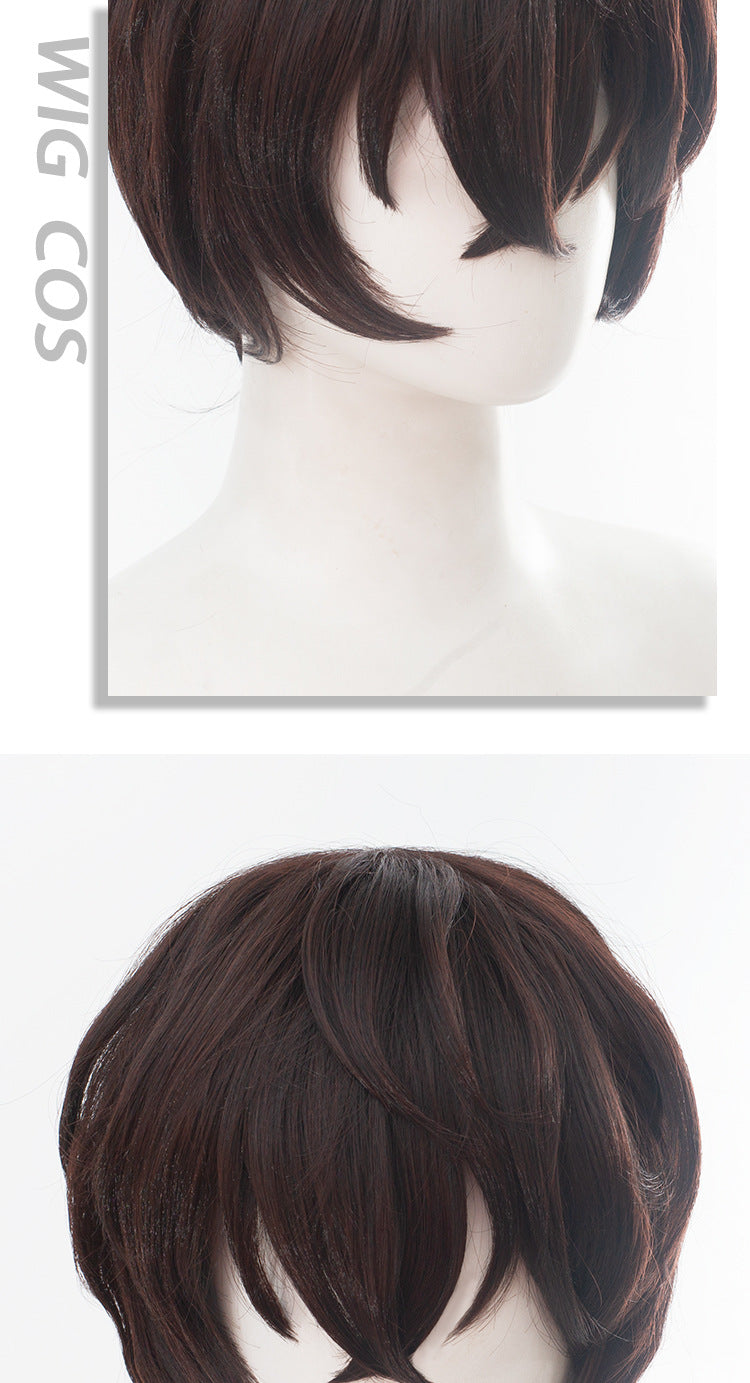 Dazai Cosplay Costume Black Trench Jacket Pants Gloves bandage Dazai Osamu Outfits Uniform Halloween Kostum For Anime Comic Con