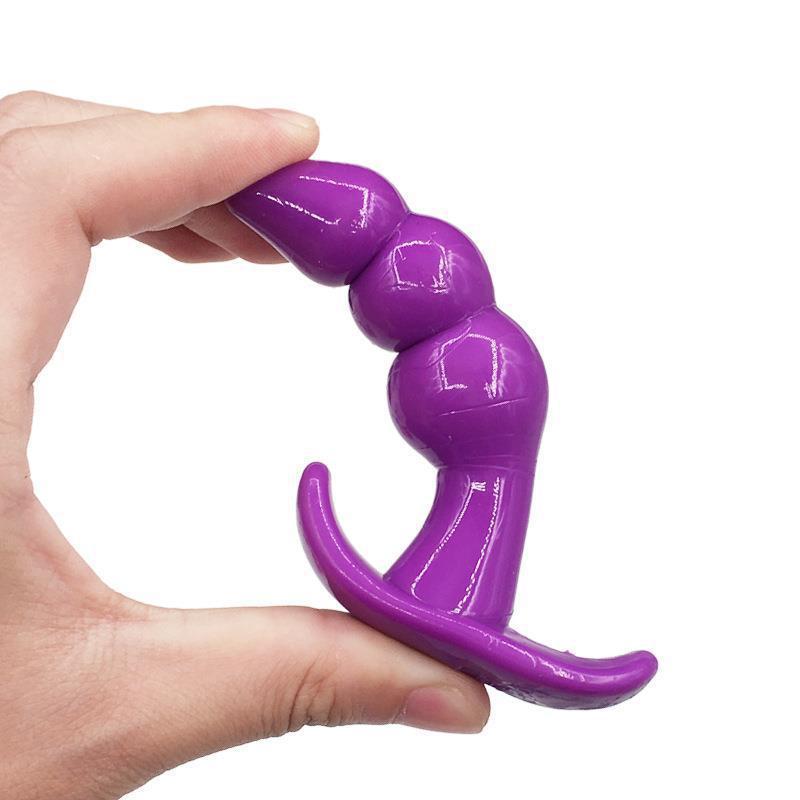 Silicone anal plug safety Dildo vibrator sex toy men and women anal massager buttocks plug intimate products adult homosexual pr