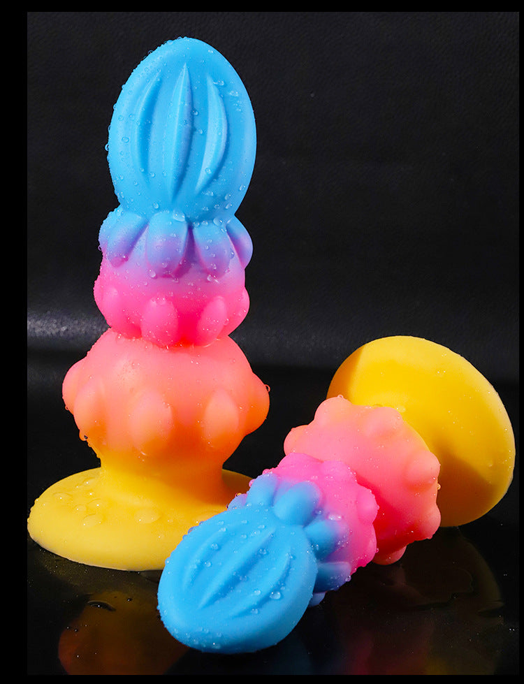 Huge Dragon Monster Dildo Penis Anal Plug Colorful Sex Toy Adult G/P Spot Stimulator Vaginal/Anus Massage Butt for Women Men