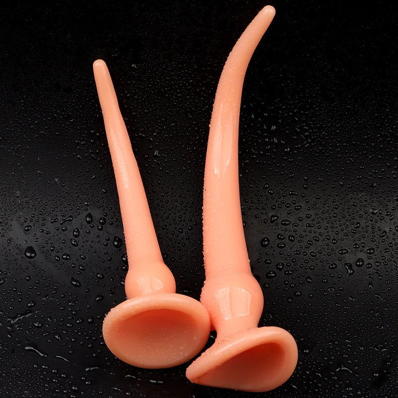 Long Anal Dildo Ass Butt Plugs with Suction Cup Prostate Massager Anal Plug Buttplug Anus Sex Toys Anal Stimulator Sex Product