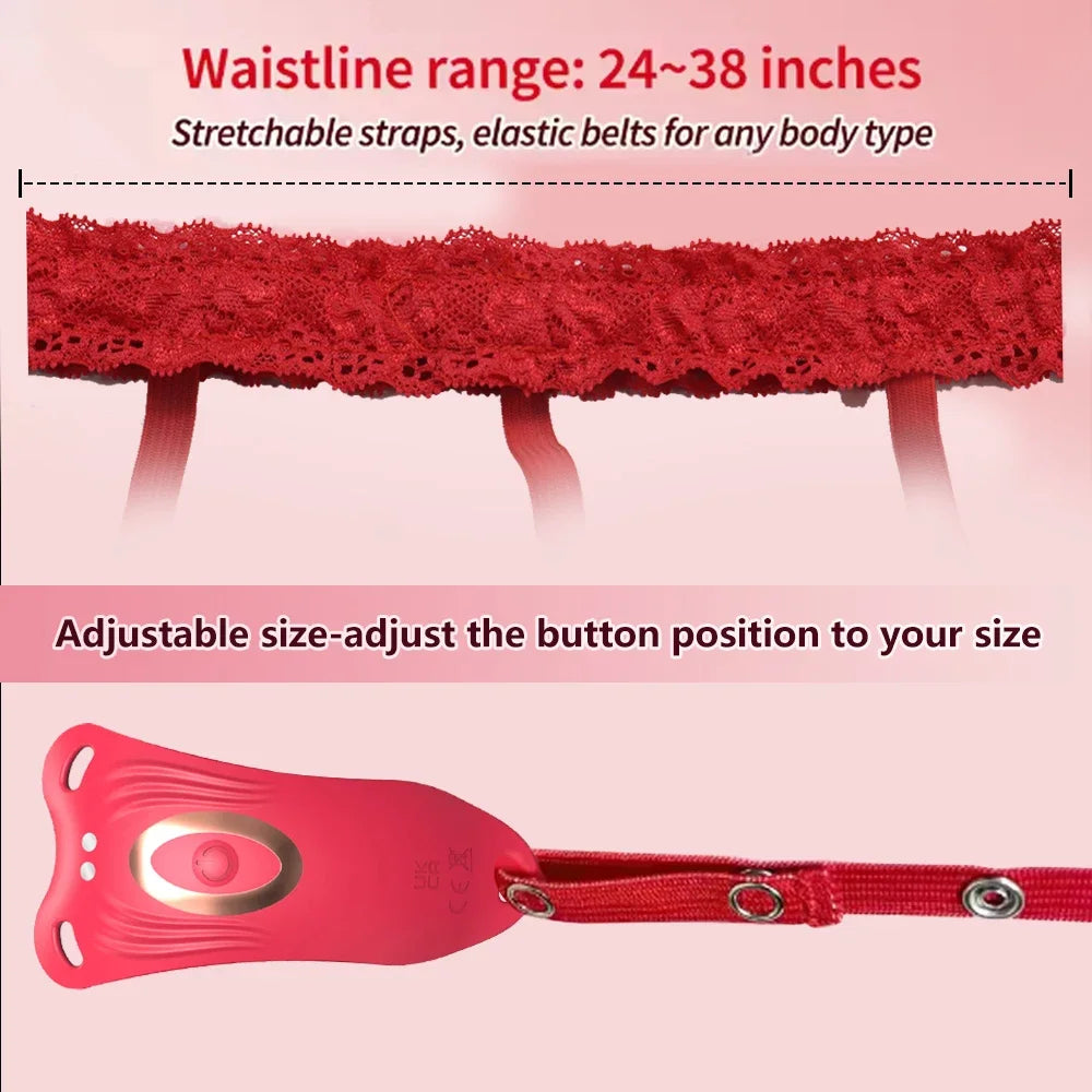 Wearable Panty Vibrator G-spot 10 Vibration Penis Ring Clitoral Stimulator Remote Controlled Adult Sex Toys Games Women Couples