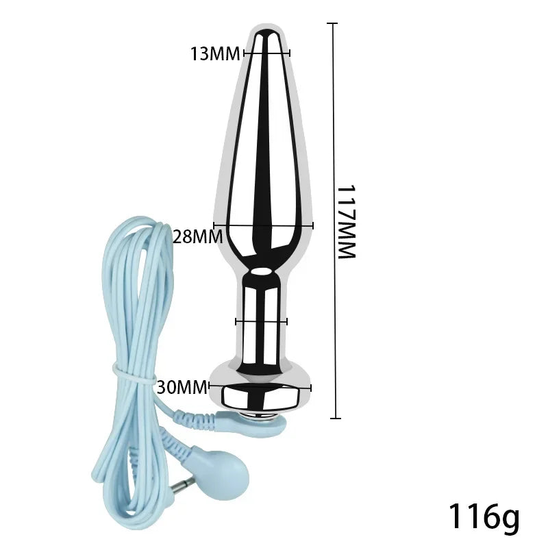 Electric Anal Plug Anal Anus  Butt Plugs Erotic Flirt SexToys Prostate Massage for Couples PenisPlug Urethral Dilators Catheters