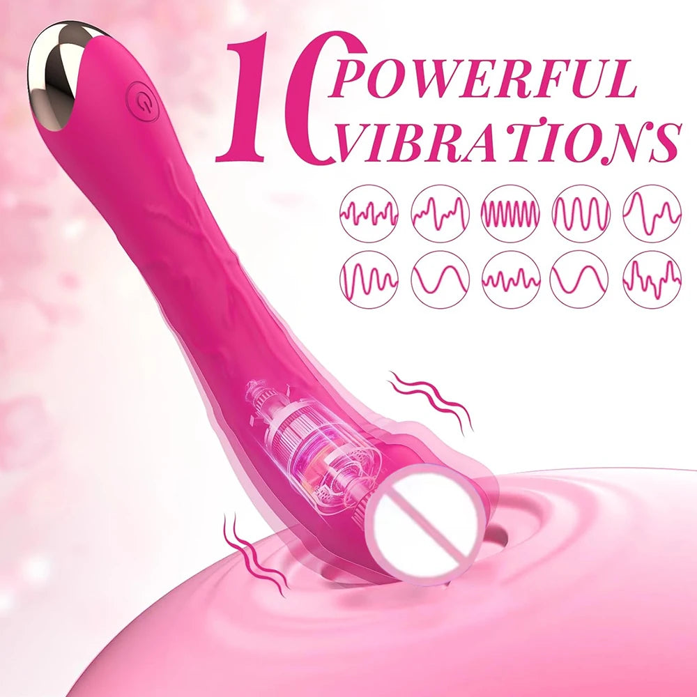 Powerful Clitoris Vibrators USB Recharge AV Vibrator Massager Sexual Wellness Erotic Sex Toys for Women Adult Product G Spot