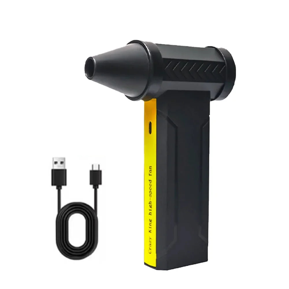 800000 RPM Brushless 10000mAh Motor Electric Turbo Jet Fan High-Speed Turbo Violent Fan Rechargeable Powerful Dust Blower