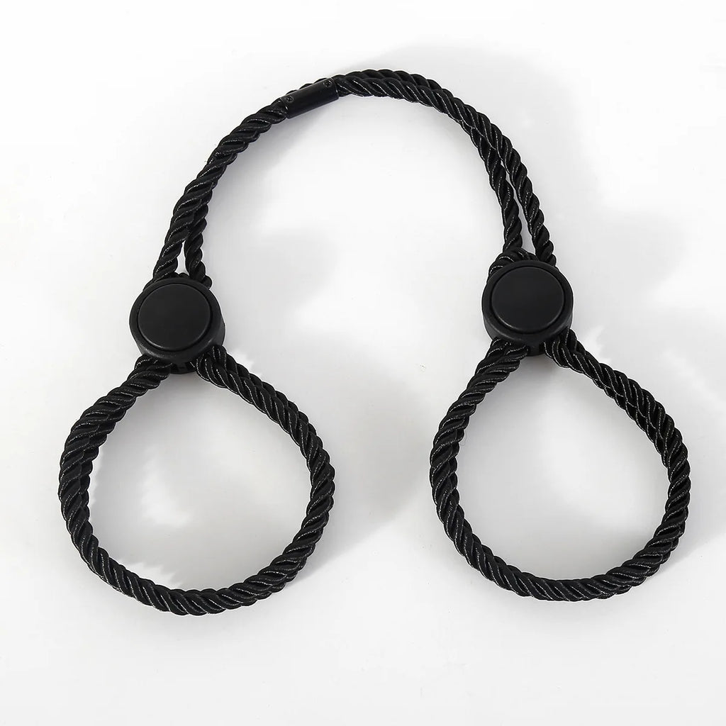 Men And WomenFetish Slave Role Play Bondage Touch Hondage Fun Accessories of Silk Rope Handcuffs Leg Cuffs Multifunctional