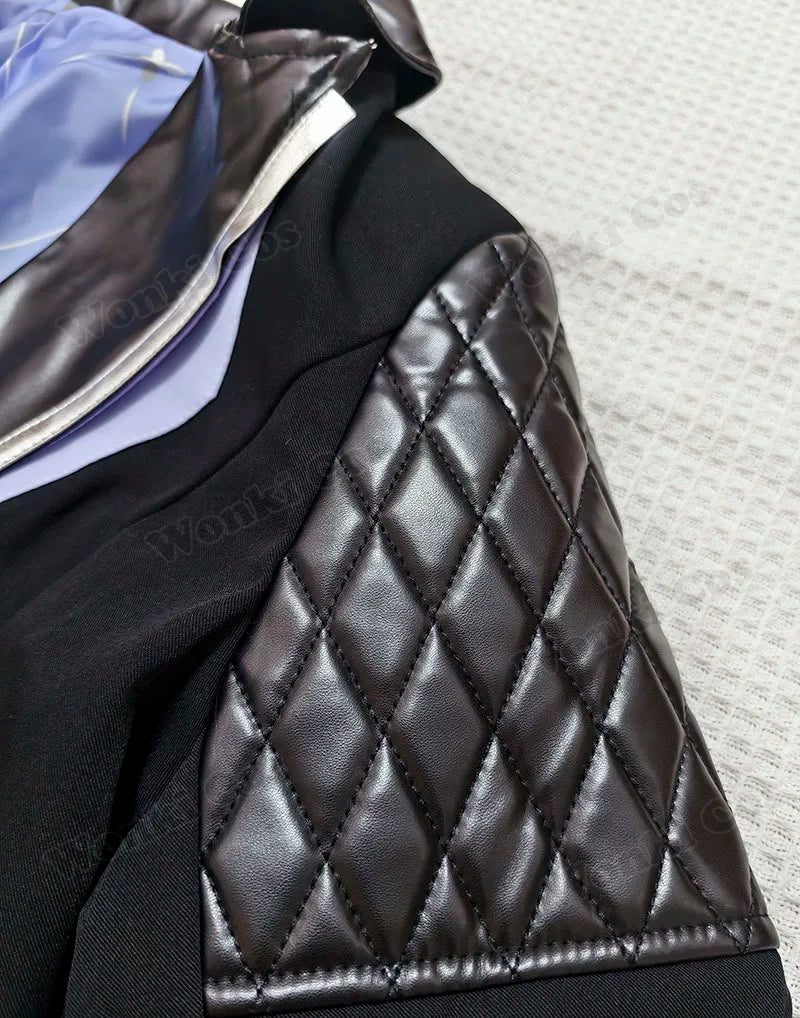 Game ZZZ Hugo Vlad Cosplay Costume Wig Hair Zenless Zone Hugo Cosplay Men Role Play Carnival Outfits for Anime Events