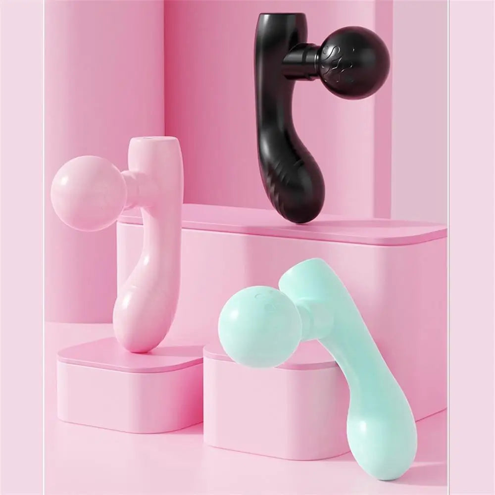 Sensual Dual-Headed Massager, Dual-Motor Vibrating Fascia Gun, Portable Rechargeable Muscle Relaxation Massager