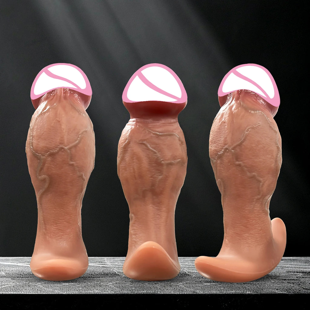 Realistic Penis Dildo Anal Plug Realistic Penis Giant Adults Supplies for Men Women Vaginal Anal Masturbation Sex Toys Dick