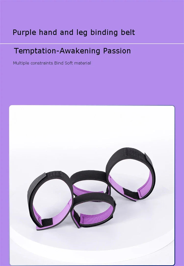 Adult Games Erotic Sex Toys For Woman Couples SM Fetish Slave BDSM Bondage Restraints Handcuffs Shackles Erotic Accessories